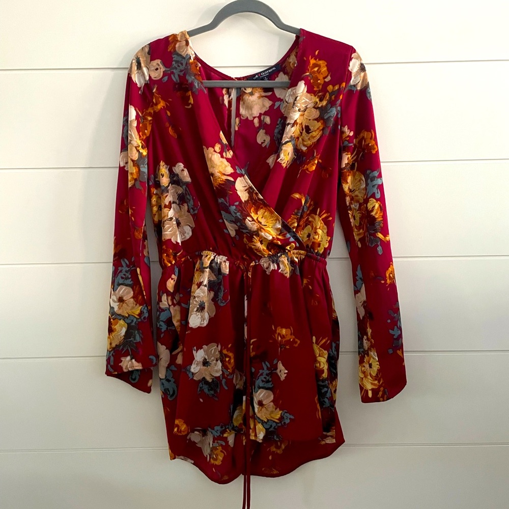 Long-sleeve romper from One Clothing